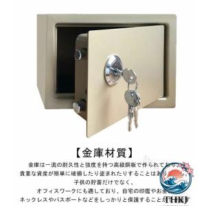 会計事務所 耐火金庫 防水 鍵付き 盗難防止金...の詳細画像2