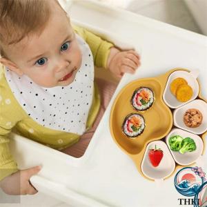 ベビー食器 食品級シリコン製 猫の爪 食器セッ...の詳細画像1