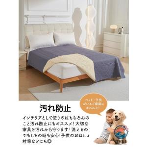 ベッドカバー 防水 ベッドスプレッド マットレ...の詳細画像3