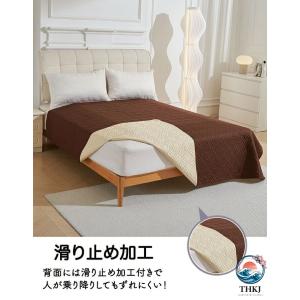 ベッドカバー 防水 ベッドスプレッド マットレ...の詳細画像5