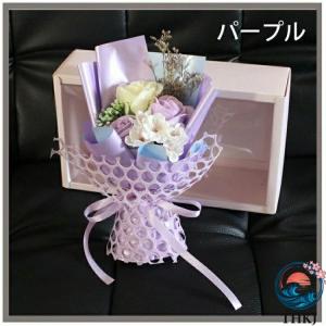 ソープフラワー 母の日 花束 お花 カーネーシ...の詳細画像1