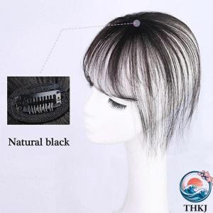 白髪隠し ポイントウィッグ ヘアピース つむじ...の詳細画像2
