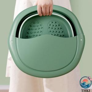 足湯 バケツ 折りたたみ 足浴器 フットケア ...の詳細画像1