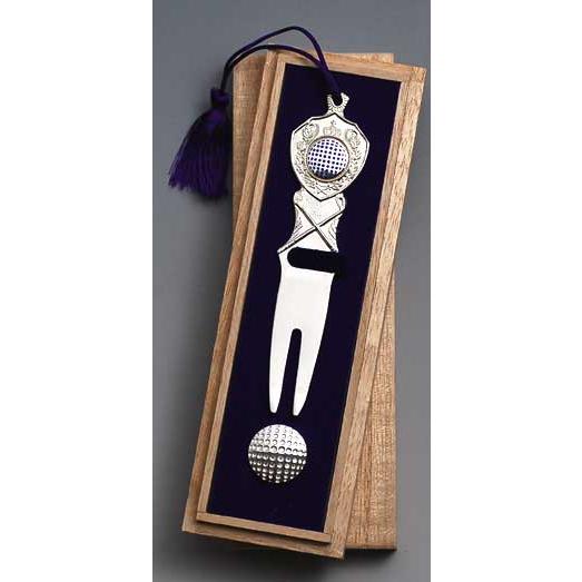 ・グリーンフォーク「クラブ・マーカー付」・銀製品・