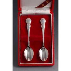 銀食器カトラリー・ディナーセット仕様「フレンチ」2本入り・銀製品・