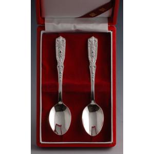 銀製カトラリー・ディナーセット仕様「クイーンローズ」2本入り