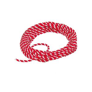 紅白紐/紅白ロープ 太さ１０ｍｍ「１ｍ単位切売」