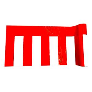 ポリ/ビニール 紅白幕 H90cm×25m◇水濡れOK! : 上田楽器ON LINE SHOP