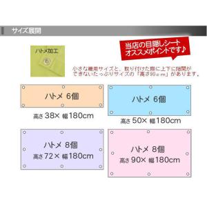ベランダ 目隠しシート 高さ 38・50・72...の詳細画像3