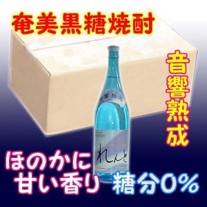 れんと 黒糖焼酎 25度 パック 1.8L 1800ml × 6本 ケース販売 奄美開運