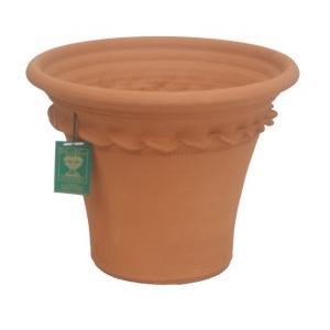 ウィッチフォード　テラコッタ　植木鉢　《ペイストリーフラワー》7号鉢相当　英国（イギリス）製　PASTRY