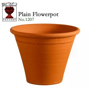 ウィッチフォード　テラコッタ　植木鉢　《プレーンフラワーポット》10号鉢相当　英国（イギリス）製 PLAIN FLOWER POT