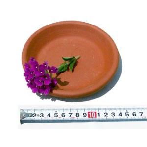 イタリアの鉢皿・ピアット（素焼・テラコッタの受け皿）直径21cm