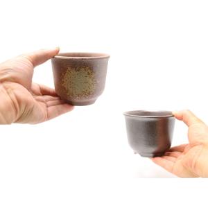 萬古焼 3.5号 尻丸鉢【8色から選んで下さい...の詳細画像2