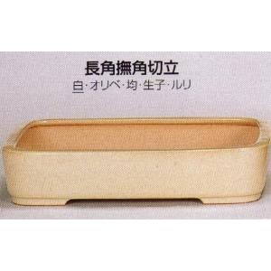 植木鉢 国産の陶器鉢 植木鉢 盆栽鉢 睡蓮鉢 ラン鉢 園芸用土 鹿沼土 赤玉土から ガーデニングのプランター仕立鉢山野草鉢まで園芸資材を販売する専門店です 042y02 植木鉢 陶器 花 ガーデニング 常滑焼 長角撫角切立盆栽鉢 10号 白 02t02 植木鉢 042y02 ヤマコー畑岡