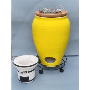 焼き芋壺　芋ホルダーセット【C】 キャラメリゼ焼き芋が焼ける！キャスター付 飲食店開業に