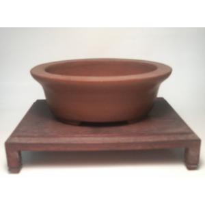 植木鉢 陶翠窯 エン付長角足付3号盆栽鉢 : ヤマコー畑岡幸助商店