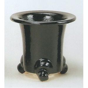 植木鉢 陶器 楽風オモト鉢_8号W250xD250xH240ミリ : ヤマコー畑岡幸助