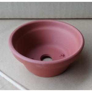 八方青花亭台楼高足鉢 盆栽鉢 植木鉢 多肉植物鉢 小品盆栽鉢 山野草鉢 朱温鉢 朱浅鉢 駄温鉢（浅）2号 外径63高さ27ミリ植木鉢植木鉢 陶器