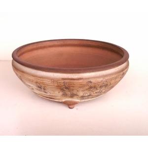 植木鉢【陶翠窯】丸袋型9号盆栽鉢の詳細画像2
