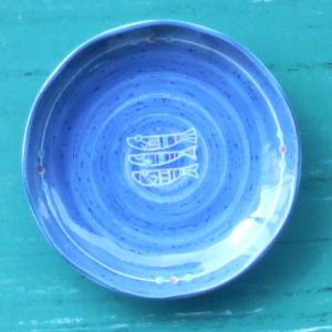 和食器小皿深海3.5寸丸皿美濃焼12cmx2.3cm : ヤマコー畑岡幸助