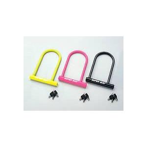 スズキ レッツ4 U字ロック付き スズキ（SUZUKI） 【即納】スズキ レッツ4 UロックS ブラック シート下