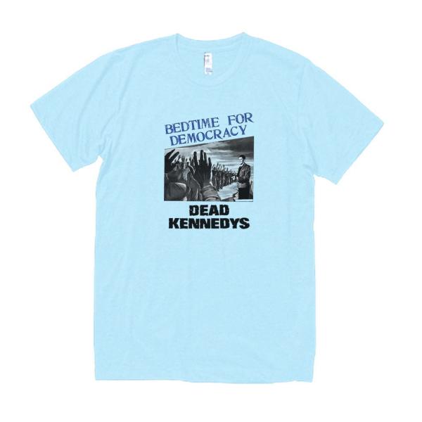DEAD KENNEDYS　音楽Tシャツ ロックTシャツ バンドTシャツ　ライトブルー
