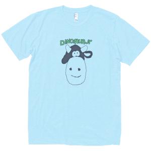 DINOSAUR Jr. Tシャツ ブルー　ダイナソージュニア　ロックTシャツ DINOSAUR JR・ダイナソー ジュニア・WAGON・Tシャツ・ロックT