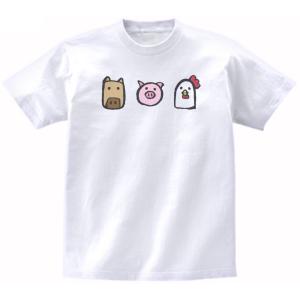 犬の顔 動物・生き物 Tシャツ : うえきたや - 通販 - Yahoo!ショッピング