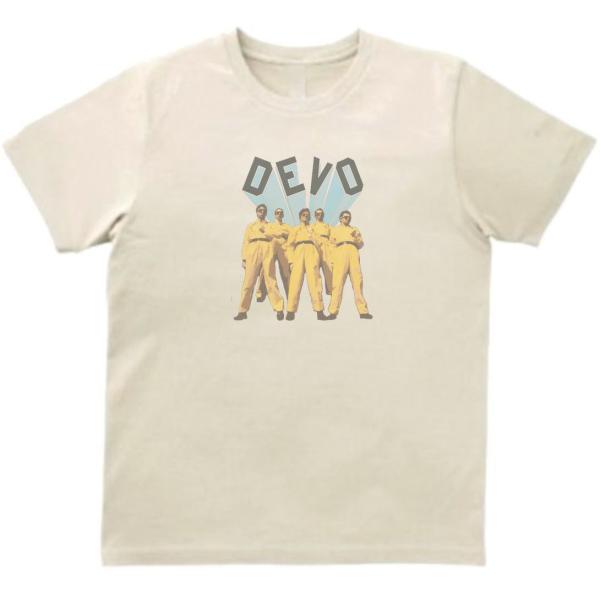 ディーヴォ Devo　音楽Tシャツ ロックTシャツ バンドTシャツ ハイクオリティヘビーウェイト 透...