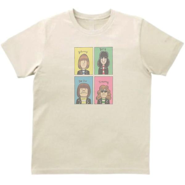 ラモーンズ Ramones　音楽Tシャツ ロックTシャツ バンドTシャツ ハイクオリティヘビーウェイ...