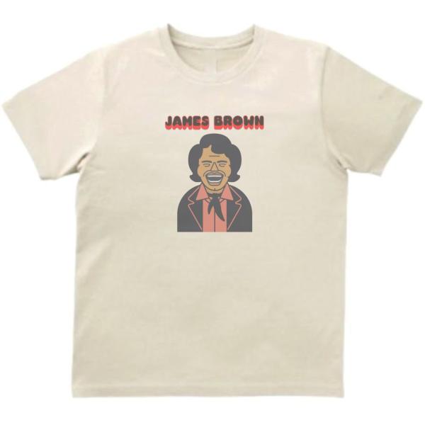 ジェームス ブラウン James Brown　音楽Tシャツ ロックTシャツ バンドTシャツ　ライトベ...