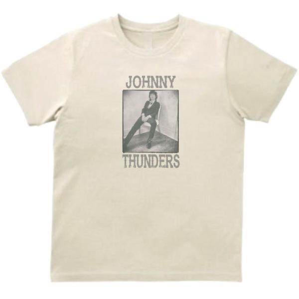 ジョニー サンダース Johnny Thunders　音楽Tシャツ ロックTシャツ バンドTシャツ　...