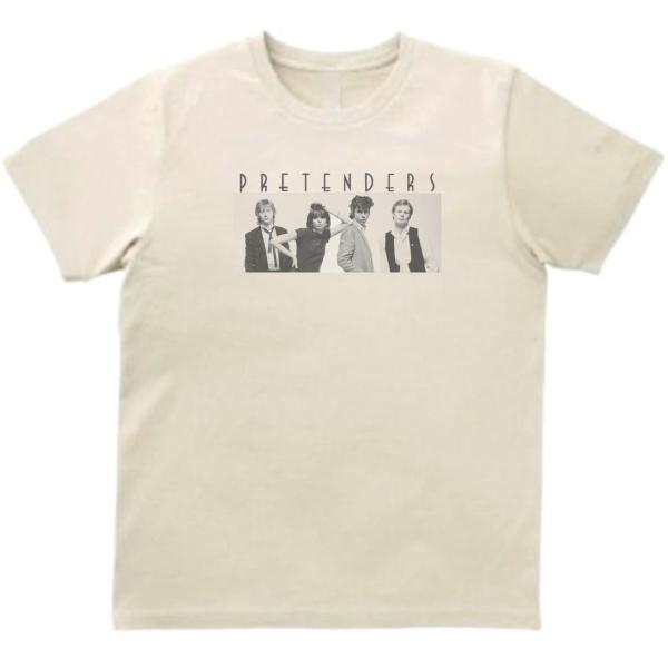 プリテンダーズ The Pretenders　音楽Tシャツ ロックTシャツ バンドTシャツ　ライトベ...