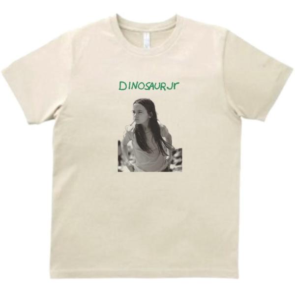 DINOSAUR JR　音楽Tシャツ ロックTシャツ バンドTシャツ ライトベージュ