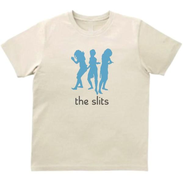 スリッツ The Slits　音楽Tシャツ ロックTシャツ バンドTシャツ　ライトベージュ