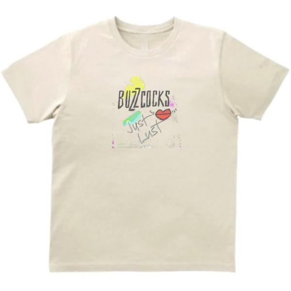 バズコックス Buzzcocks　音楽Tシャツ ロックTシャツ バンドTシャツ　ライトベージュ