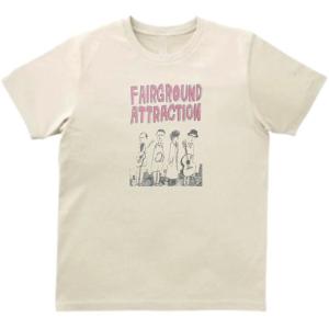 Fairground Attraction Tシャツ Mサイズ ポピーザぱフォーマー ロゴTシャツ（ピンク・サイズL