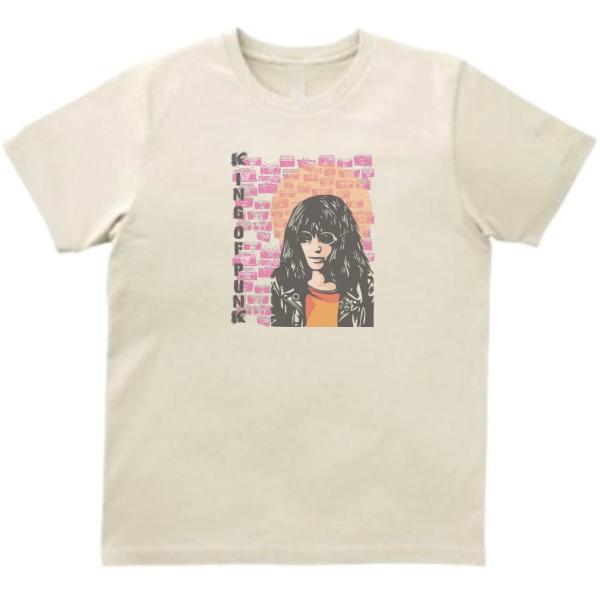 Ramones  ラモーンズ　音楽Tシャツ ロックTシャツ バンドTシャツ　ライトベージュ