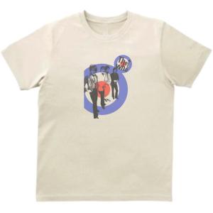 ザ フー The Who　音楽Tシャツ ロックTシャツ バンドTシャツ　ライトベージュ