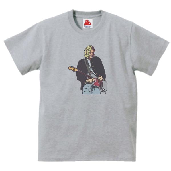 Kurt Cobain カート コバーン　音楽Tシャツ ロックTシャツ バンドTシャツ ハイクオリテ...