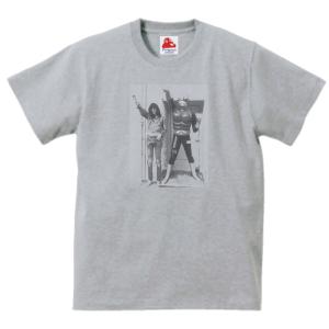 RAMONES ラモーンズ　音楽Tシャツ ロックTシャツ バンドTシャツ ハイクオリティヘビーウェイト 透けない 厚手 7.4オンス グレー｜うえきたや