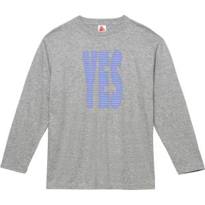 POP 帰ってきたタイムセール 文字 長袖Tシャツ ロングスリーブ グレー