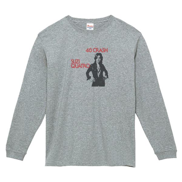 SUZI QUATRO  スージー クアトロ　長袖Tシャツ ロングスリーブ リブ付き ハイクオリティ...