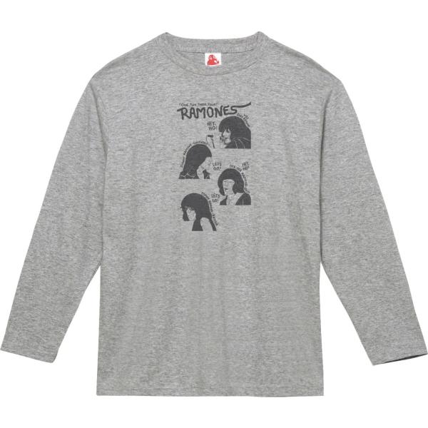 ラモーンズ Ramones 音楽Tシャツ ロックTシャツ バンドTシャツ 長袖Tシャツ ロングスリー...
