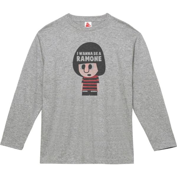 RAMONES ラモーンズ 音楽Tシャツ ロックTシャツ バンドTシャツ 長袖Tシャツ ロングスリー...