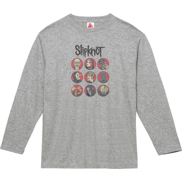 Slipknot  スリップノット 音楽Tシャツ ロックTシャツ バンドTシャツ 長袖Tシャツ ロン...