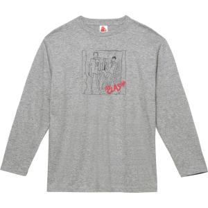 WALK THE LINE 長袖Tシャツ ダークグレー WALK THE LINE 長袖Tシャツ ダークグレー WALK THE LINE 長袖T