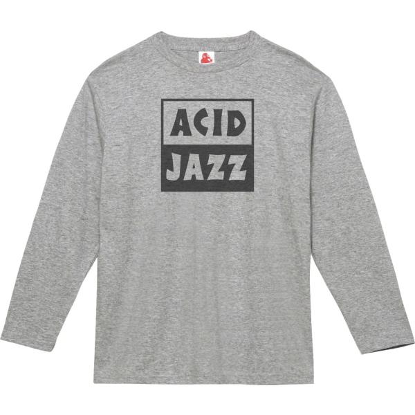 アシッドジャズ　Acid jazz 音楽Tシャツ ロックTシャツ バンドTシャツ 長袖Tシャツ ロン...