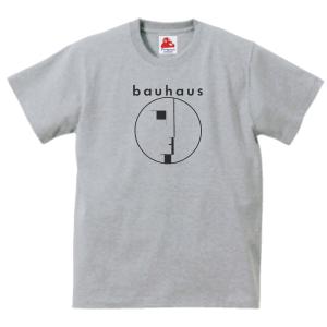 バウハウス Bauhaus　音楽Tシャツ ロックTシャツ バンドTシャツ　グレー｜uekitaya